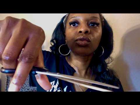 ASMR Curly Spring Cut + Wash n Go Salon Roleplay
