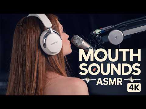 ASMR 💋 MOUTH SOUNDS MUY CERCA del MIC 🎤 Sonidos Intensos para Dormir en 4k
