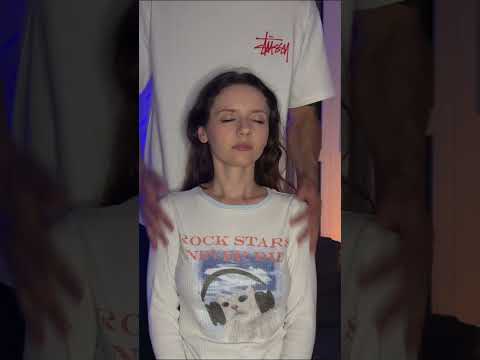 ASMR Shoulder & Neck Massage ✨ Sweater Sounds #massageasmr #fabricsounds #neckmassage #tingles