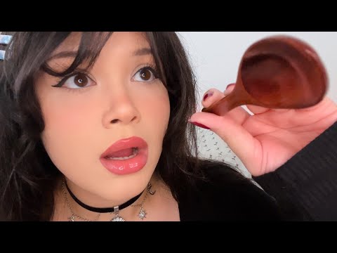 ASMR You Look Delicious! May I Have A Bite? 😋🍴 mouth sounds & face eating