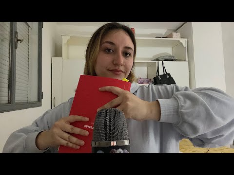ASMR fast and aggressive con LIBROS 📕 Tapping, Gripping y + 