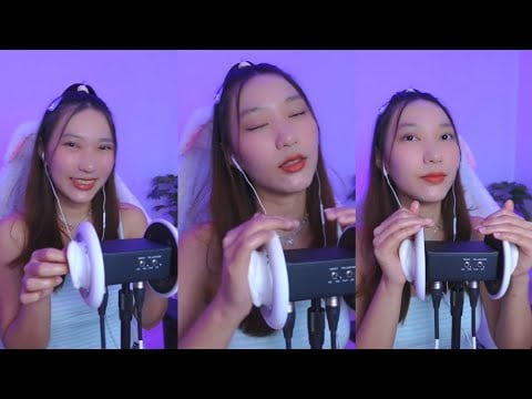 ASMR Oil Ear Massage 3Dio | Cutting From Live Streaming 🧴👂🙉  - RAINIE ASMR