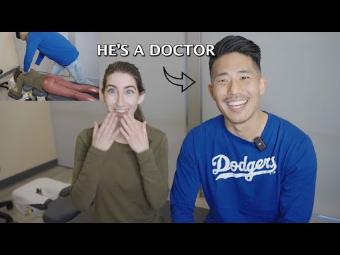 Chiropractor Gives Me My First Adjustment (ASMR Cracking) @DrErnestKim