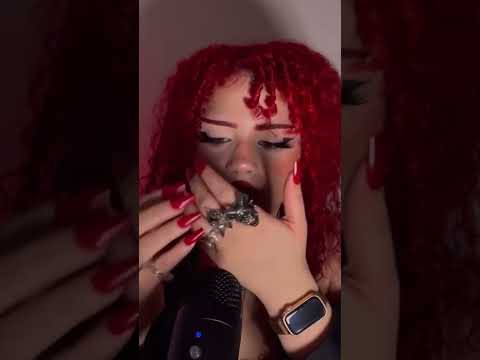 ASMR ring scratching 💍