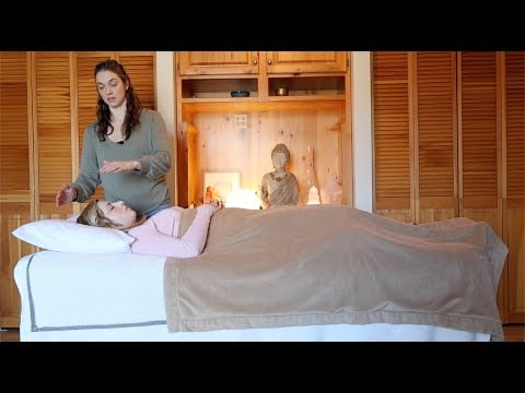 ASMR: Reiki for Spring Energy w Rattle, Feather, Singing Bowl, Hand Movements