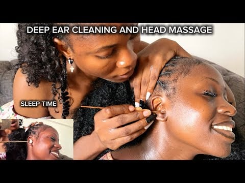 ASMR Scratching, Ear Cleaning & Ear Biting for Sleep | ASMRbyGraceJohn