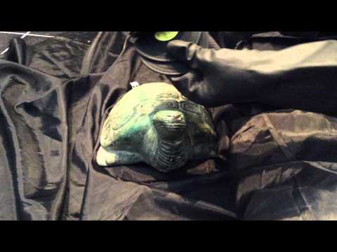 Hands in black rubber gloves....{{ ASMR }}
