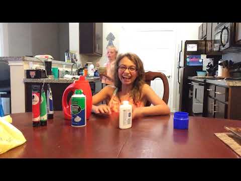 MAKING SLIME 💛 REALLY MESSY