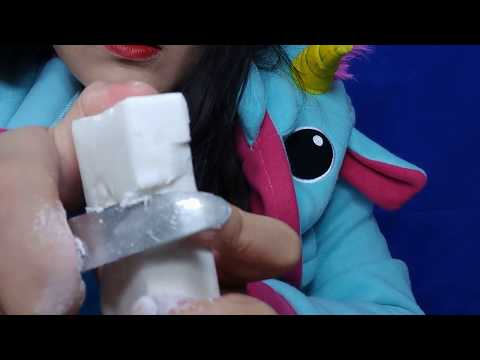 ASMR Soap Carving (White Ivory Soap)