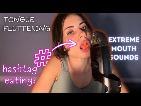 Extreme Mouth Sounds & Tongue Fluttering ASMR