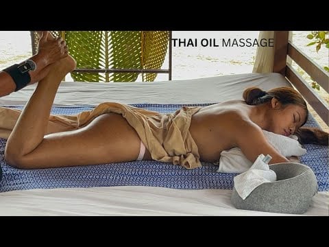 ASMR: Relaxing FULL BODY THAI OIL MASSAGE!