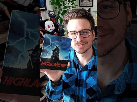 ASMR ⸱ Steelbook Highlander ⚔️⚡ #asmr #unboxing #bluray