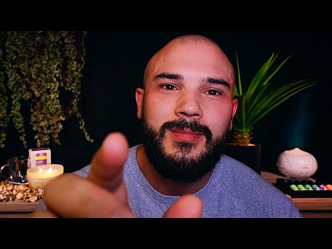 Relaxing ASMR Eyebrow Treatment for Sleep 🥱 The Safest Place in ASMR ✨ Male Personal Attention