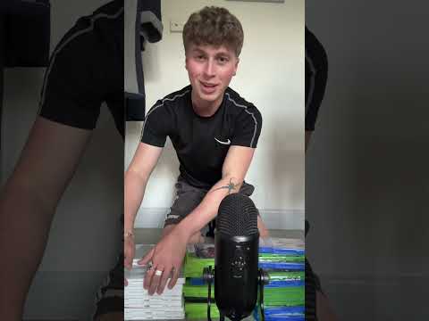 ASMR Shutting 32 game boxes at once