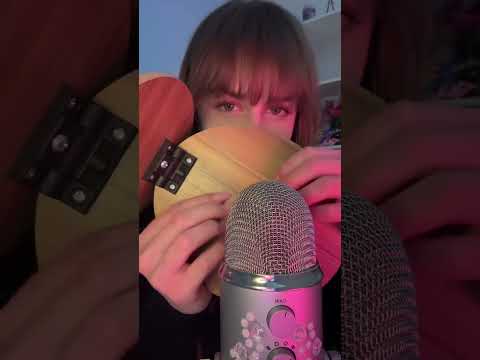 satisfying wood tapping and scratching #asmr