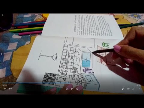 ASMR com VOZ SUAVE e PINTANDO DESENHOS COM LÁPIS DE COR