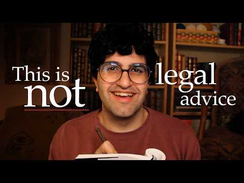 [ASMR] Not-Legal Legal Advice (You're A Murderer)