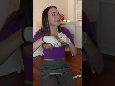 Asmr TSA pat down #asmr #fastasmr #asmrsounds #asmrvideo #satisfying #oddlysatisfying