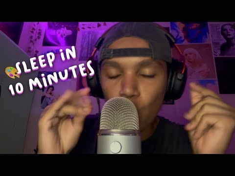 ASMR A LOT OF MOUTH SOUNDS FAST AND AGGRESSIVE (10 minutes for sleep 😴)