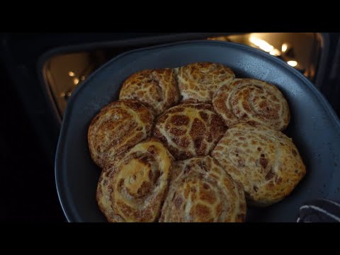 ASMR Baking Heavenly Cinnamon Rolls to Relax and Unwind