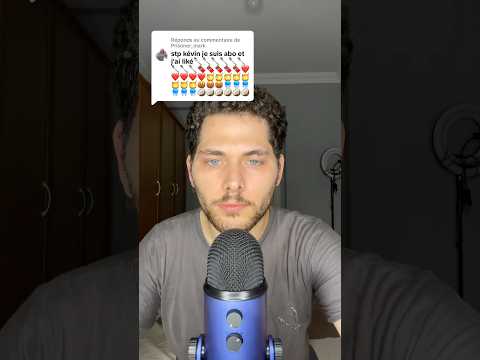 ASMR EMOJI CHALLENGE 🥄🍫❤️🍯🤬🪼🥥 #asmr #asmrfrançais #emojichallenge #shorts