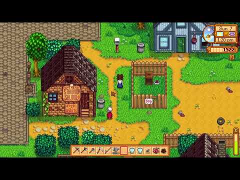 Stardew Valley – Episode 6: Our First Artifact Donation & Building a Scarecrow! 🏺🌾✨