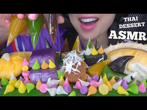 ASMR THAI DESSERT (EATING SOUNDS) NO TALKING | SAS-ASMR