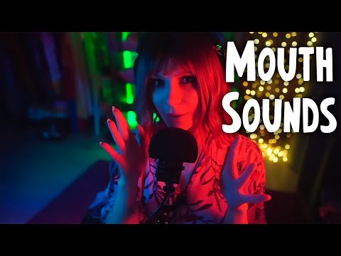 ASMR Mouth Sounds and Lazy Hand Sounds