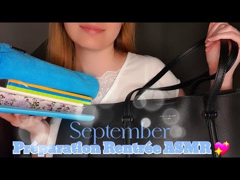 ASMR RP 🎒 Préparation Rentrée avec Ta Meilleure Amie