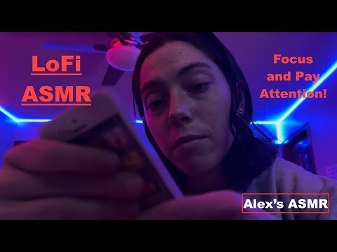 ASMR | Lofi Pay Attention/Focus, Rambles