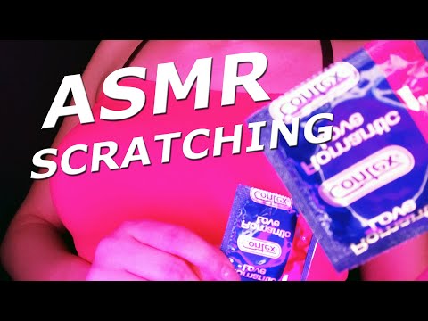 ASMR Bra Scratching And Tapping No Talking Fabric Sounds