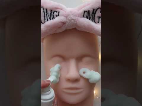 Asmr skincare roleplay #tingles #makeup #skincare #asmrskincare #asmrroleplay #asmrspa