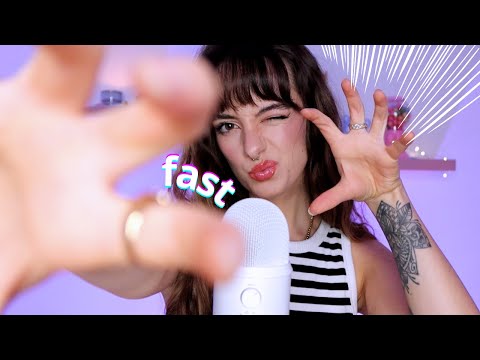 ASMR FR | FAST & AGRESSIVE SANS OBJET 💥 (très énergique)