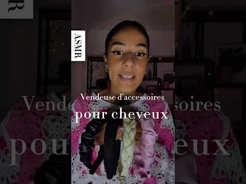 ASMR RP - Vendeuse d'accessoires pour cheveux #asmrfr #roleplay #asmr #relax