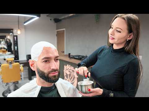 British Barber Lady's Full ASMR Experience [For Relaxation] – London 🇬🇧
