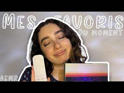 🌙 ASMR FRANÇAIS : MES FAVORIS DU MOMENT 💖 (janvier-février 2022) #asmr #asmrfr