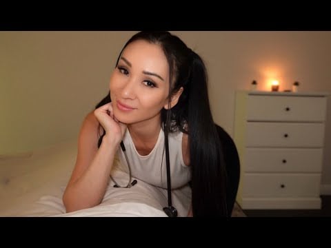 ASMR | POV Full body Exam and Massage: Overly Caring Home Visit Nurse