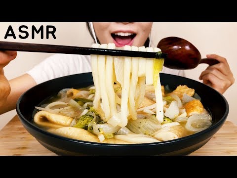 Jumbo Udon ASMR 점보 우동 (Slurp ALERT)