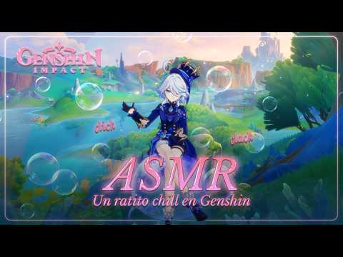 ASMR ✧ ¿Te relajas conmigo en Genshin Impact? 🌸