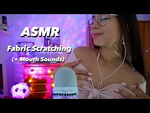 ASMR Fabric Scratching & Tapping Until You Fall Asleep🤍| Intense ASMR | Pandasmr