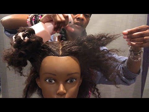 ASMR 💆🏽‍♀️ Natural Hair Care Consultation Roleplay ❤️