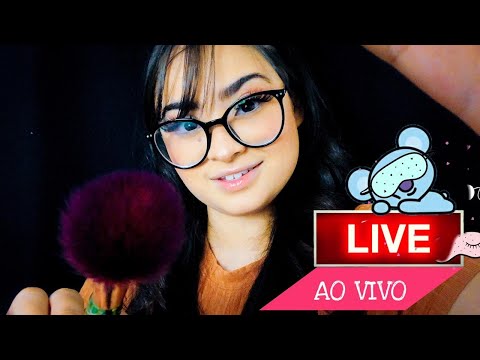 🟢Live de Asmr /vem relaxar comigo