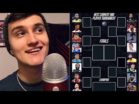 Best Current NBA Player 🏀 ( ASMR ) March Madness Bracket