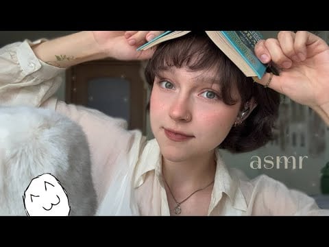 ASMR ~ up close whispering trigger words 🫐 (tingles!!)