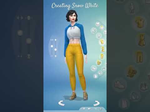 Creating Snow White for my Disney Princess Legacy Challenge #sims4