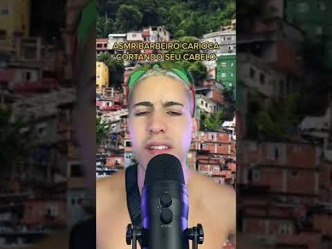 #ASMR BARBEIRO CARIOCA CORTANDO SEU CABELO #shorts