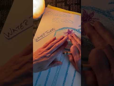 Coloring with crayon #asmrsounds #asmr