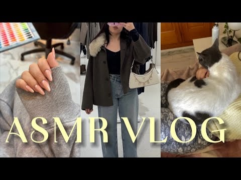 ASMR VLOG 🤍 Realistic two weeks | Christmas, shopping & travel