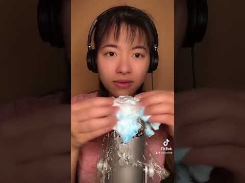 【ASMR】shaving cream asmr #shorts