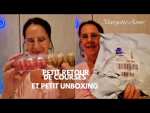 Asmr Français, petit retour de courses 🛒  & Petit Unboxing 📦